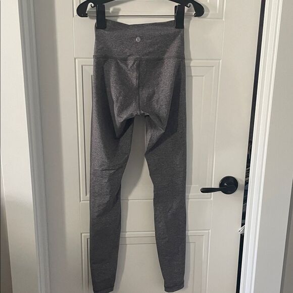 Lululemon Gray High-Waisted Leggings - Picture 4 of 4